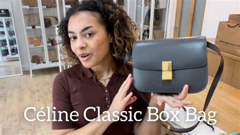 celine weekender bag|celine medium classic box bag.